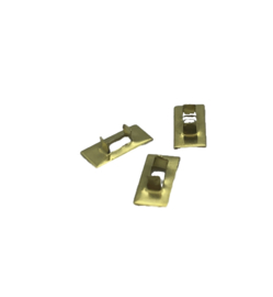 K631 koperen verbindingsstukken voor koppeling verenstaal, 9 x 4 mm