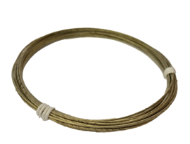 K488 verkoperd stalen kabel, 0,80 mm x 3.5 meter