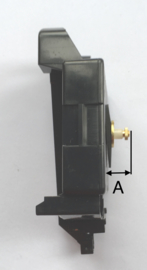 Uhren Technik Schwarzwald (UTS) Quartz met slinger, Duitsland, AA batt., A=11 mm.