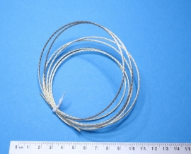 11.145 Met vinyl bekleed stalen kabel, 1,5 mm