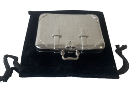Suitcase Travel Clock met etui