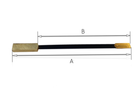 Slingerveren voor Friese staartklok en Engels staand horloge