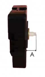 UK8. Standaard UTS quartz Duitsland met KLEMFITTING A= 8 mm