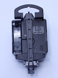 Uhren Technik Schwarzwald (UTS) Quartz met slinger, Duitsland, AA batt., A=20 mm.