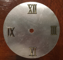 sc010 Kunststof Romeinse cijferset bestaande uit 3, 6, 9 en 12. (8 mm)