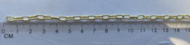 sk629. ⌀ 1.05 mm x 180 cm vermessingd ketting