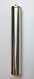 Ar.1 Mat of glimmend messing vernikkelde diamant geslepen gewicht 245/36mm