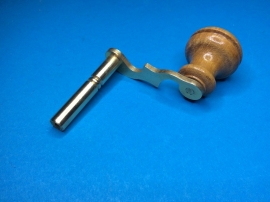 Luxe klassieke kloksleutel met zwengel, 4 mm of 4,25 mm