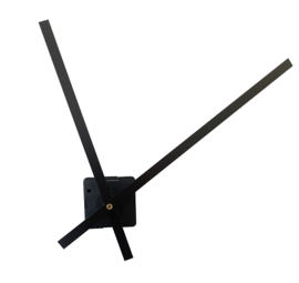 mod064 lange quartz wijzers modern, voor extra sterk quartz , 190/250 mm, Duitsland
