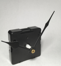 QEF80.5 Quarzt wijzerset, model 'schoppen' in zwart 53/70 mm