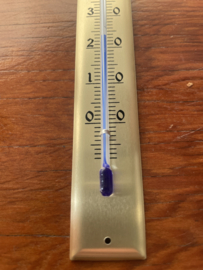 RS.2 opbouw thermometer, aluminium, 165 mm