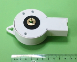 standaard electrisch uurwerk met zijafstelling 230/240v 50Hz, Duitsland, 15 mm.
