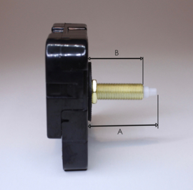 Standaard Quartz met zeer lange as, A=31,5 mm (urenas 5,5 mm/min 3,65mm)