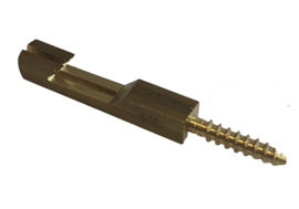 P89 Losse slingerhaak met schroefdraad voor houten slinger,  37 mm