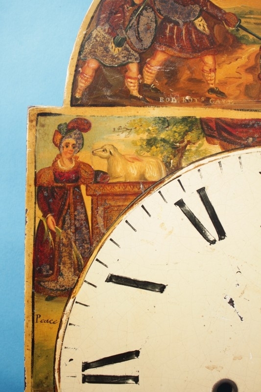 Barmhartig Wees menu Antieke wijzerplaat voor engelse staande klok | Antieke Wijzerplaten |  Clockparts.nl