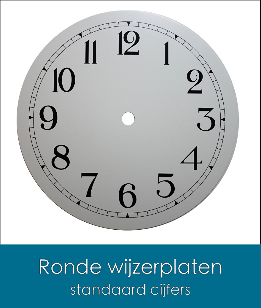 Het kantoor Verzorgen Nominaal Wijzerplaten/Dials | Clockparts.nl