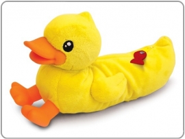 B-duck leuke pluche etui geel