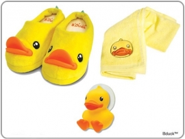 B-duck Luxe badset geel