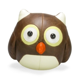 Zuny Classic Owl brown paperweight