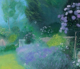 Rose garden in Summer