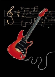 Red Electric Guitar