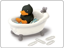 Badeend in bad paperclips