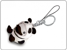 B-duck sleutel/mobielhanger panda