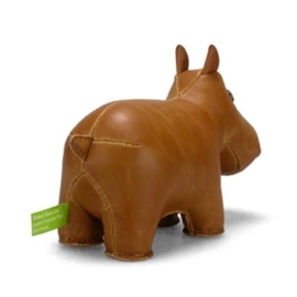 Zuny Classic Hippo brown paperweight