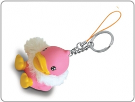 B-duck sleutel/mobielhanger girl