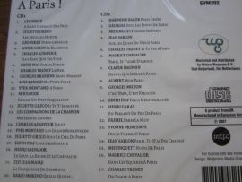 A Paris !     "Franse Chanssons"