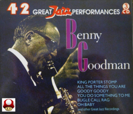 *BENNY GOODMAN    *42 GREAT JAZZ PERFORMANCES*-