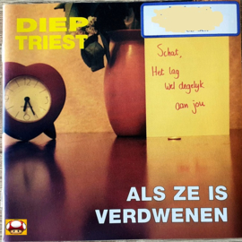 DIEP TRIEST      * ALS ZE IS VERDWENEN *