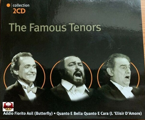 FAMOUS TENORS, the     *2CD Collection-black*