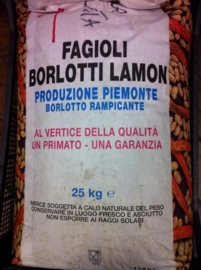 Borlotti bonen /  Borlotti Lamon di Cuneo/ Borlotti extra dik / Italië ( Lamon) / Oogstjaar 2021/22 / 0,4 kilo