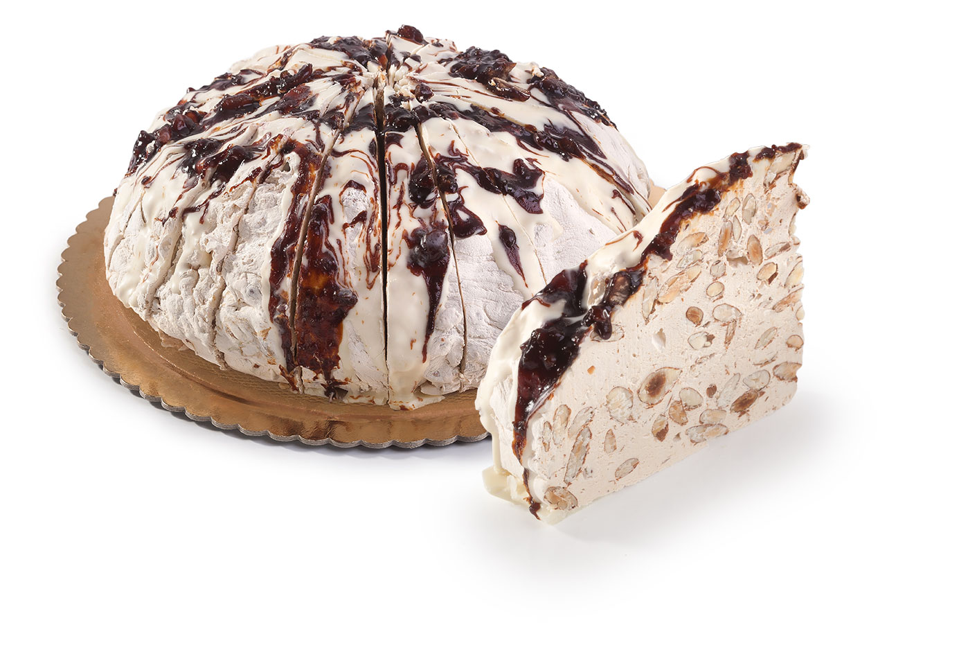 Nougat punt Rivoltini / Nogataart zacht met geconfijte kastanje | ca 200Gram