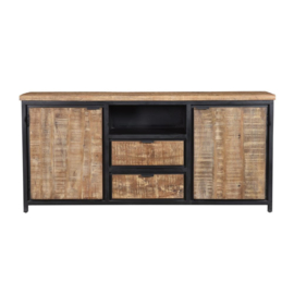 Cod Collectie Dressoir 2 Deur  + 2 laden Dressoir 180 breed Nat.  nu in de actie