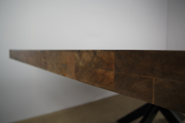 BRADLEY   eettafel recht  160 x100 cm tijdelijk aanbieding