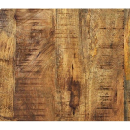 SOHOTO Boekenkast  160 x 40 x H 200 cm duurzaam Mango hout met zwart metaal frame Voor een lage actie prijs