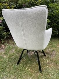 Eetstoel model Gido 01  Raven 22 Ivory  Draaibaar: 360 graden draaibaar - auto return Extreme korting