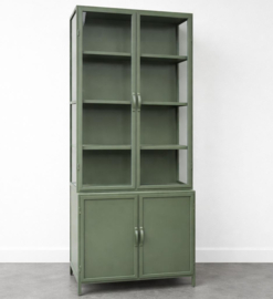 F95 groenvitrinekast exclusief model 95 breed voor de laagste prijs  voorraad