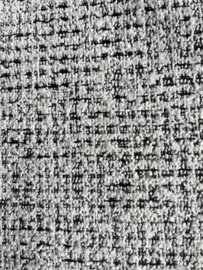 SIERRA  eetkamerstoel MARBELLA Black en White  Draaibaar: 360 graden