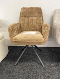 Monaco Eetstoel 180 auto return Cremona 18 Cinamon beige nu een actie prijs