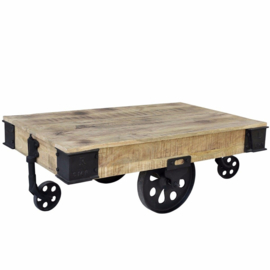 MMB 100 model CART COFFEE TABLE breed 79 cm x 160 cm en 43 cm hoog