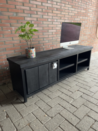 MMB023  Cod Collectie 1 Deur TV Meubel 160x40x50 Zwart