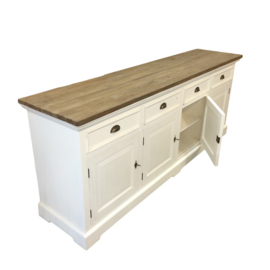 118 jh DRESSOIR 4 deuren + 4 laden / 235 cm. breed /95 cm hoog scherpe prijs