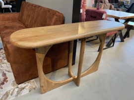 Cortez Sidetable  tropisch hardhout van Wildeboer 140 cm breed