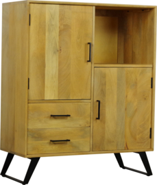 BOYD-B KABINET 110 CM breedte 90 cm Mango hout actie prijs