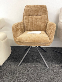 Monaco Eetstoel 180 auto return Cremona 18 Cinamon beige nu een actie prijs