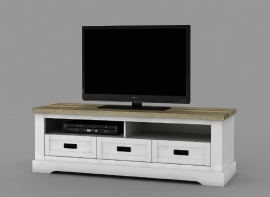COVENTRY landelijk tv-meubel 155 cm. breed SUPER DEAL AANBIEDING