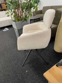 Eetstoel AMALIA  RB Aragon 03 Beige Moderne DRAAISTOEL